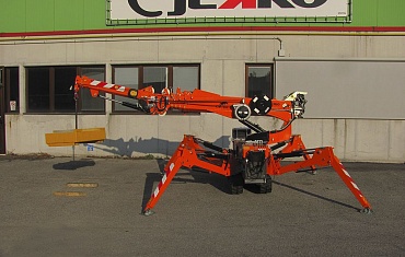 Подъем груза мини-краном